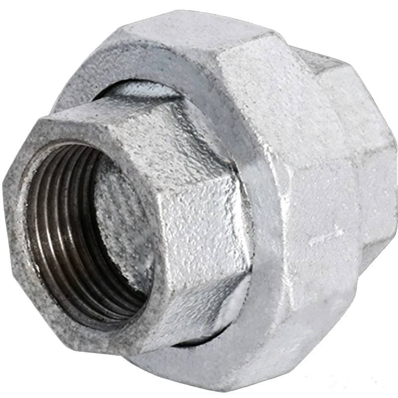 Galvanized Malleable tiaj tus Union