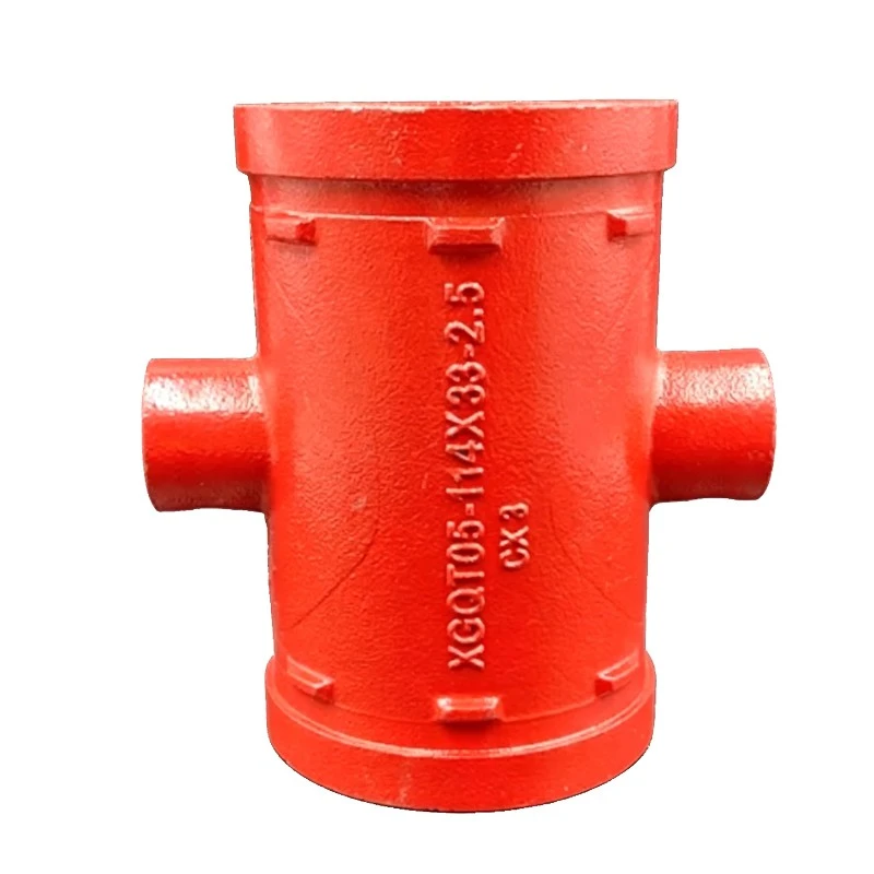 Grooved Threaded Reducing Cross factory